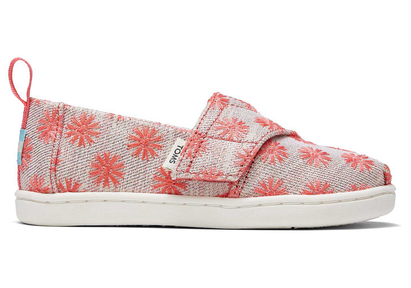 Toms Espadryle Dziecięce Pomarańczowe - Alpargata Tiny Glimmer - 80LESIFBN